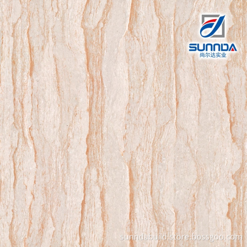 Premium Quality White Ivory Cream Polished Full Body Wear Resistant Bathroom Porcelain Wall Floor Tiles 600x600